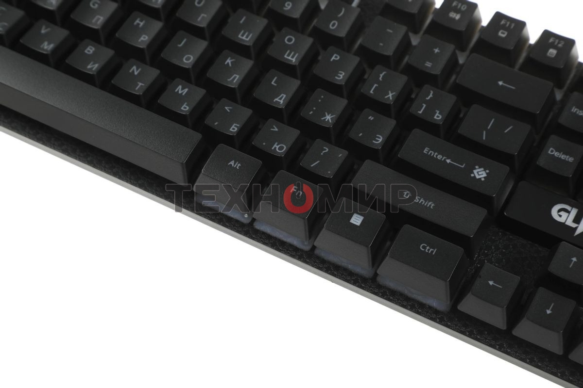 Комплект клавиатура+мышь Defender Glion C-123 проводной, USB, 1600 DPI, чёрный