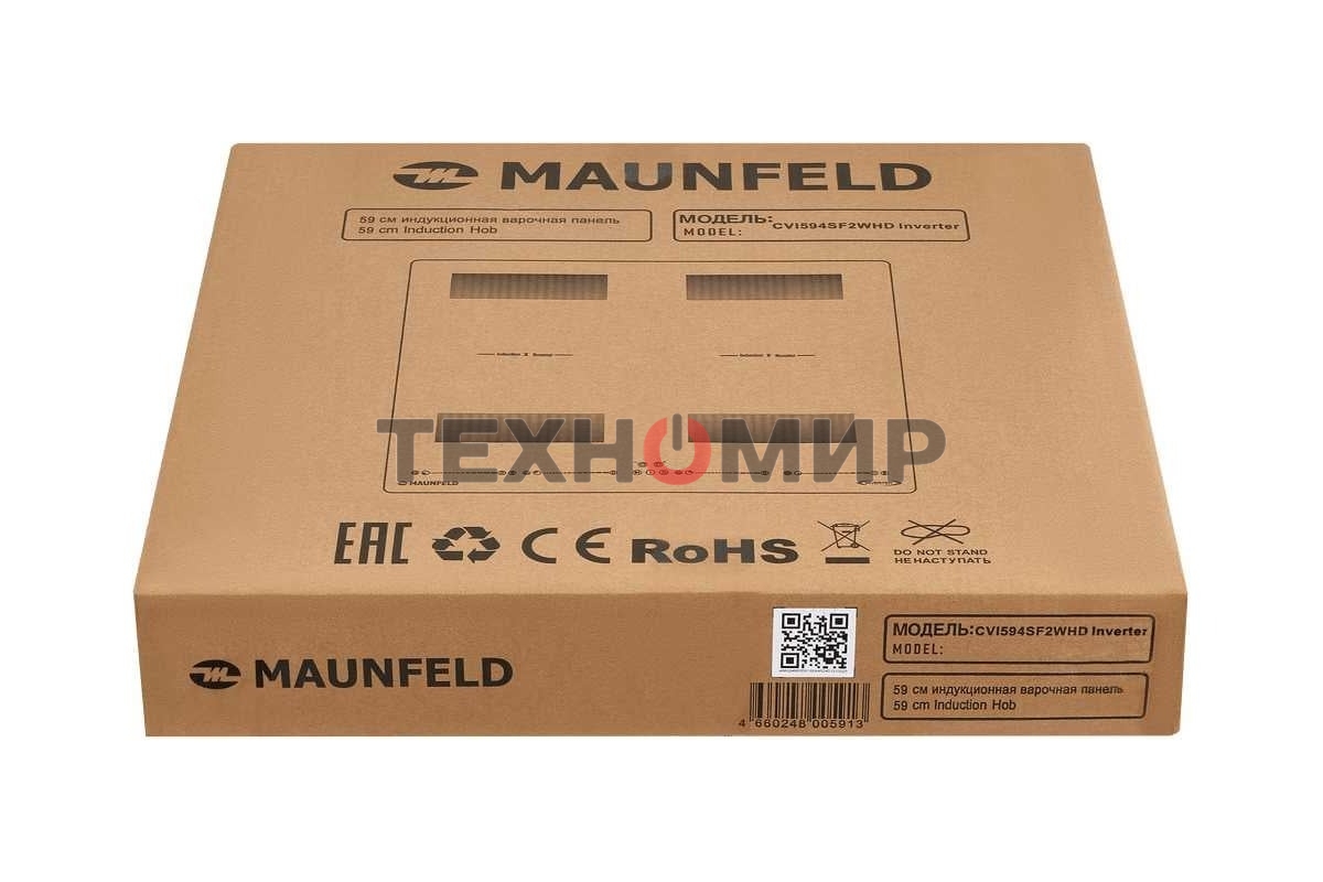 Индукционная варочная панель Maunfeld CVI594SF2WHD Inverter