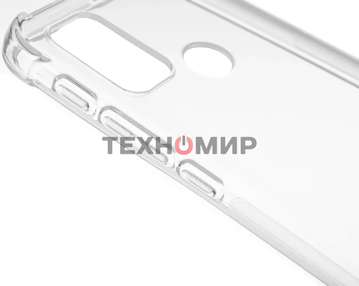 Чехол (клип-кейс) Brosco, для Motorola Moto G20, прозрачный moto-g20-hard-tpu-transparent