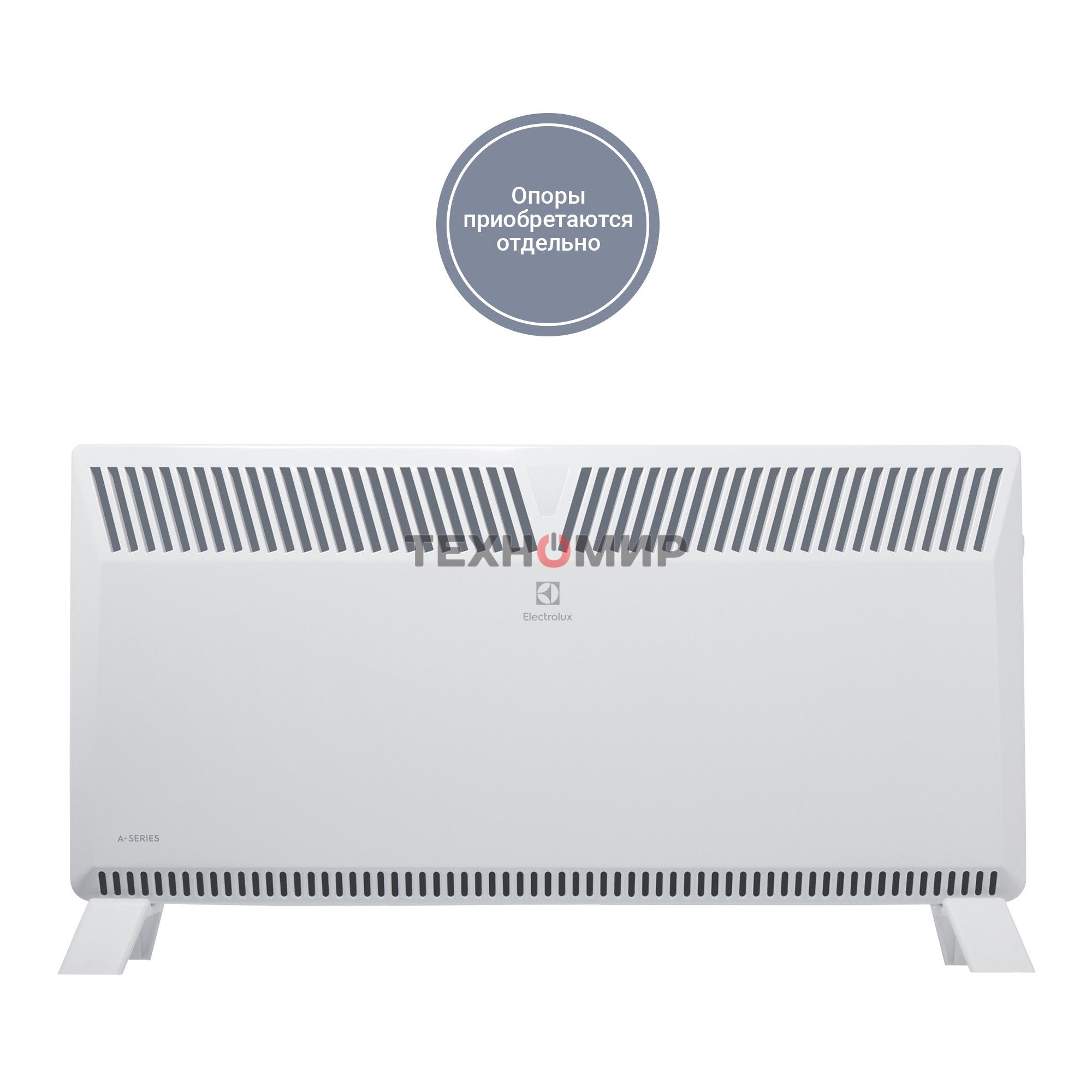 Конвектор электрический Electrolux ECH/A2-2500 M, белый, 2500 Вт, 30 м2, термостат