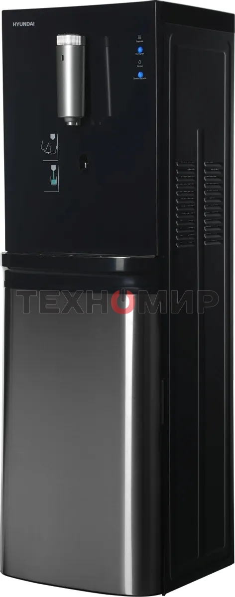 Кулер Hyundai AquaSense UV H-WD7825C напольный, компрессорный графитовый