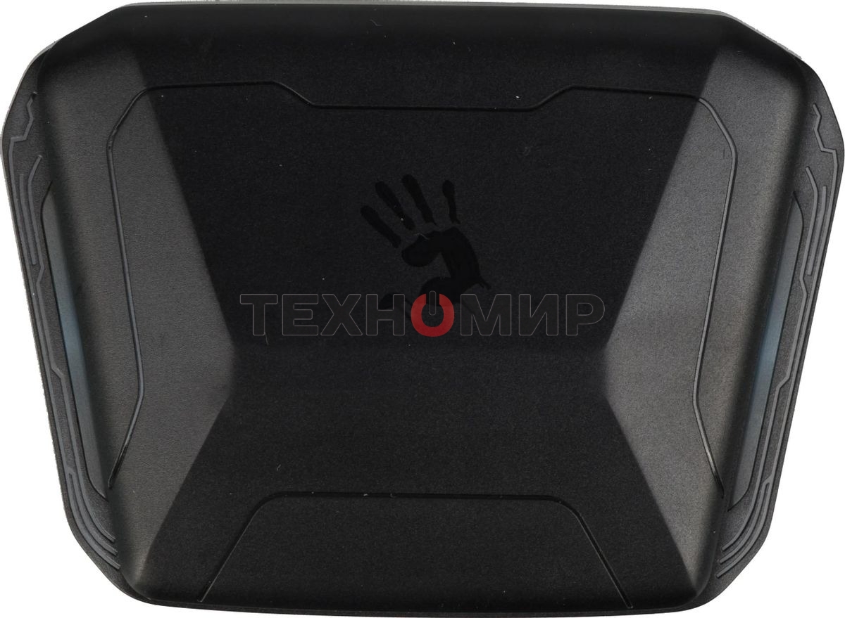 Гарнитура проводная с микрофоном A4Tech Bloody M70 черный/синий вкладыши BT в ушной раковине (M70 BLACK+BLUE)