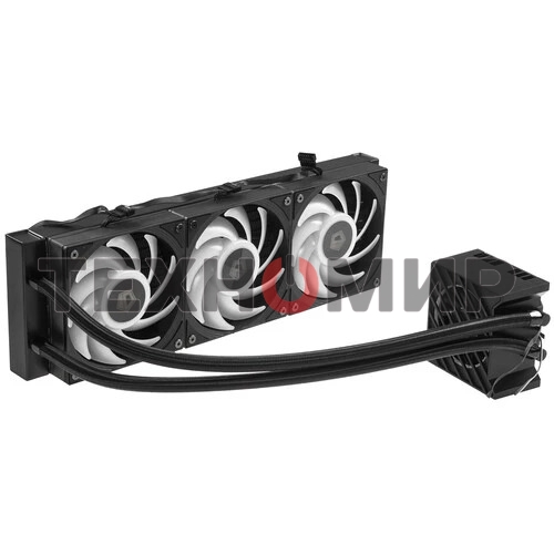 Система жидкостного охлаждения ID-Cooling Dashflow 360 XT Pro ARGb черный 120мм алюминий+медь 2150rpm 32.5db 4-pin 350W