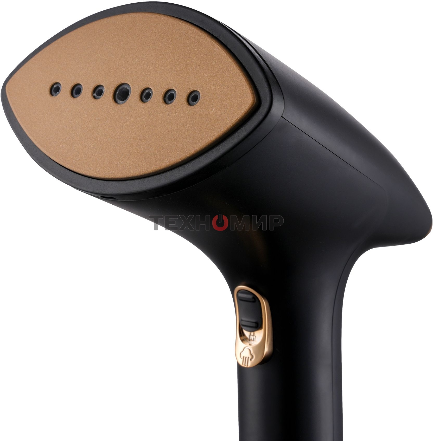 Отпариватель Hyundai H-HS01820 черный/золотистый, 1800 Вт, 35 г/мин, 300 мл