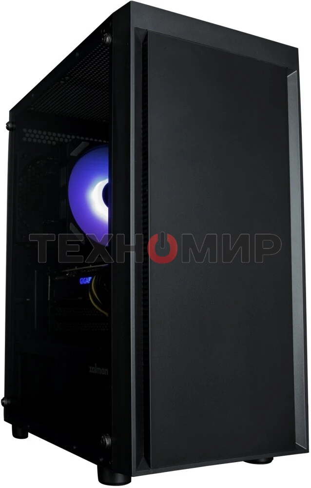 Компьютерный корпус MiniTower Zalman T3 PLUS черный (Zalman T3 PLUS) (без блока питания)