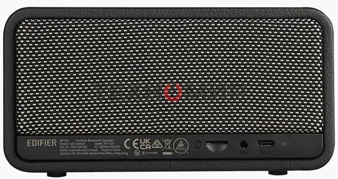 Колонка портативная Edifier MP230 черный 20W 1.0 BT/3.5Jack/USB 2500mAh