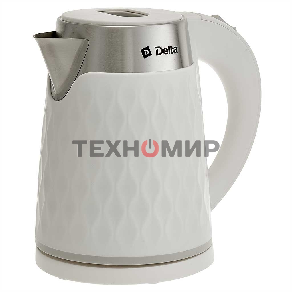Чайник электрический DELTA DL-1111 белый