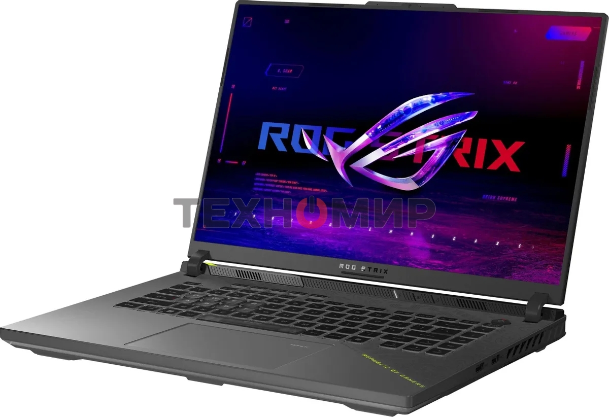 Ноутбук Asus ROG Strix G16 G614PM-S5097 Ryzen 9 8940HX 32Gb SSD 1Tb NVIDIA GeForce RTX 5060 8Gb 16
