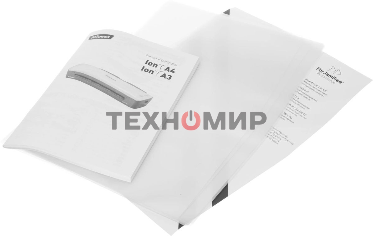 Ламинатор Fellowes Ion A4 белый (FS-45600) A4 (70-125мкм) 30 см/мин (2 вал.) лам.фото