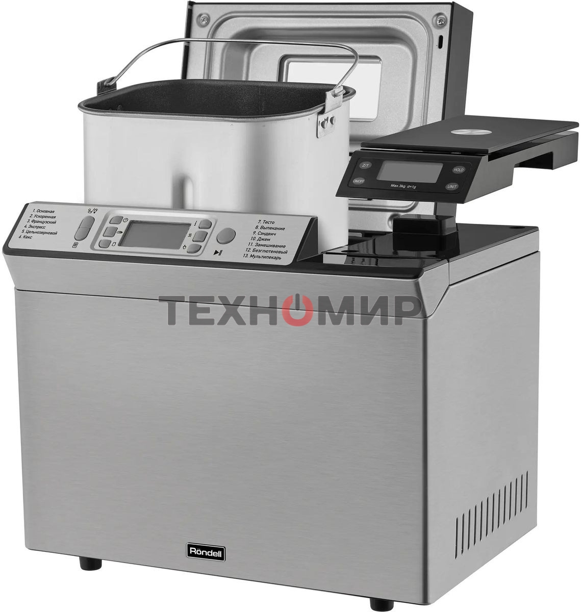 Хлебопечка Rondell RDE-1641, 700 Вт, белый