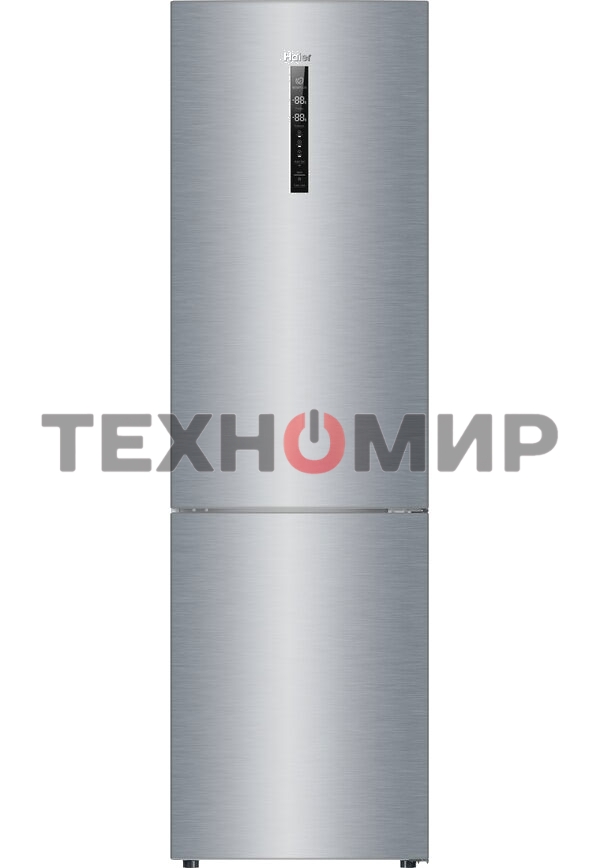 Холодильник Haier C2F637CXRGU1 нержавеющая сталь, двухкамерный, 278/108л, морозилка снизу, No Frost