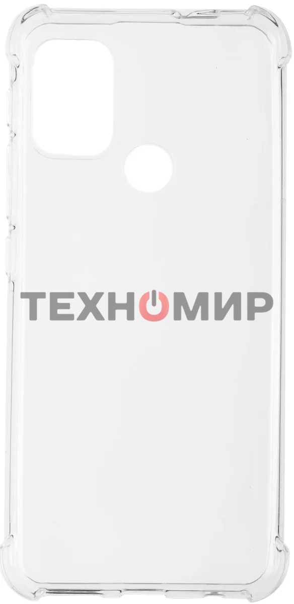 Чехол (клип-кейс) Brosco, для Motorola Moto G20, прозрачный moto-g20-hard-tpu-transparent