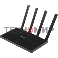 Роутер TP-Link AX1500 Dual-Band Wi-Fi 6 RouterSPEED: 300 Mbps at 2.4 GHz + 1201Mbps at 5 GHzSPEC: 4× Antennas, 1GHz Dual Core CPU, 1× Gigabit WAN Port + 3× Gigabit LAN Ports, 1024-QAM, OFDMAFEATURE: Tether App, WPA3, Access Point Mode, IPv6 Supported, IPT