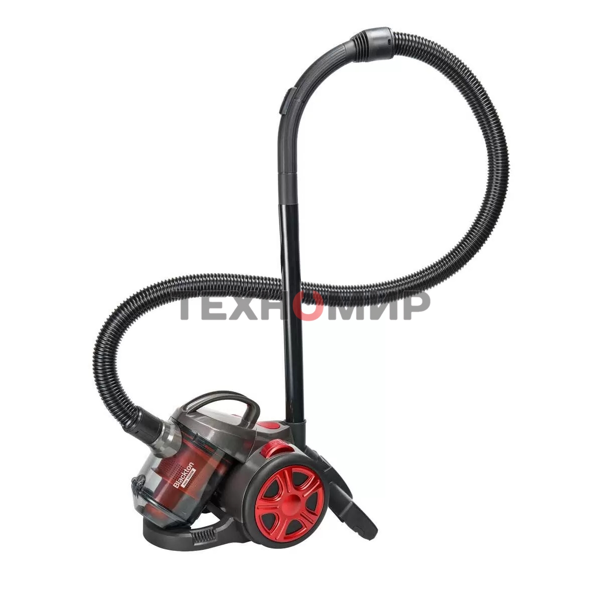 Пылесос Blackton Bt VC1802B серый/красный, 350 Вт, сухая уборка, пылесборник контейнер 2 л