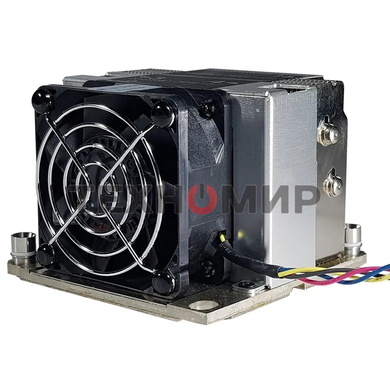 Кулер серверный Ablecom ACL-S20210 черный, 60 мм, алюминий/медь, 8400 об/мин, 52 дБ, 4 pin, 140 Вт, 64 мм