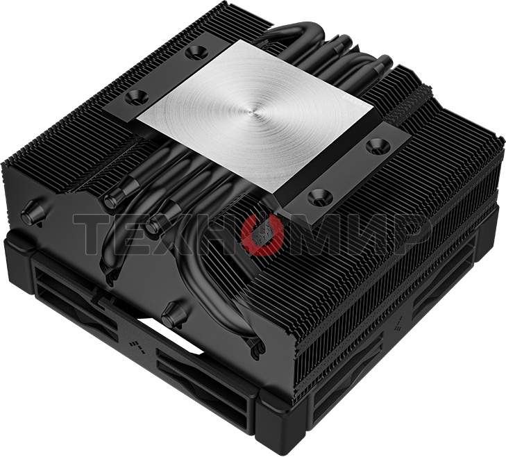 Кулер для процессора DEEPCOOL AN400 черный 92мм алюминий+медь 2900rpm 31db 4-pin 150W 52,5мм