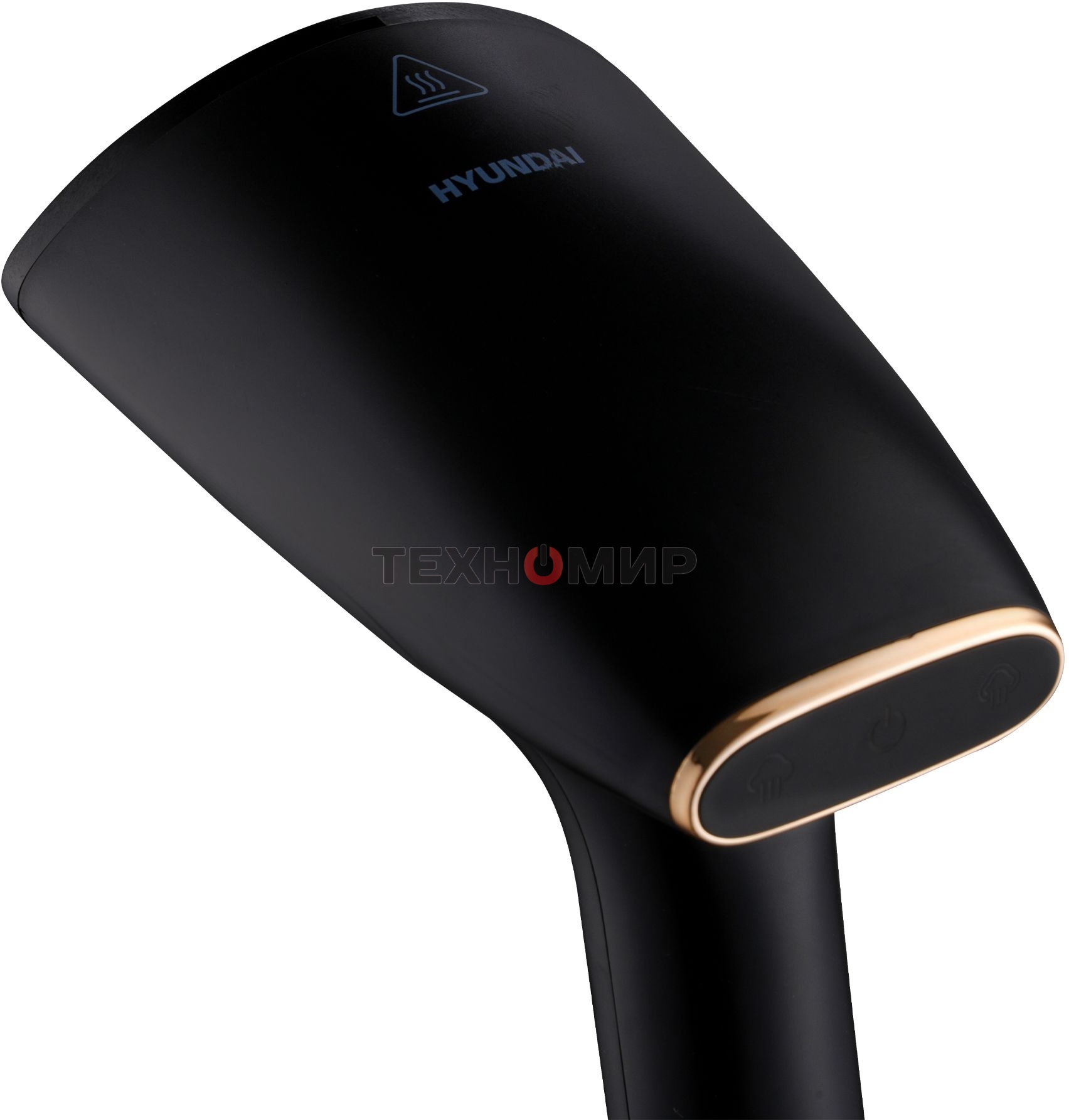 Отпариватель Hyundai H-HS01820 черный/золотистый, 1800 Вт, 35 г/мин, 300 мл