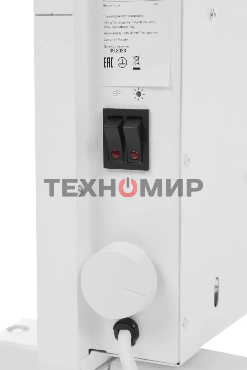 Конвектор электрический Royal Clima Fiori Meccanico REC-FRWG1000M 1000Вт белый