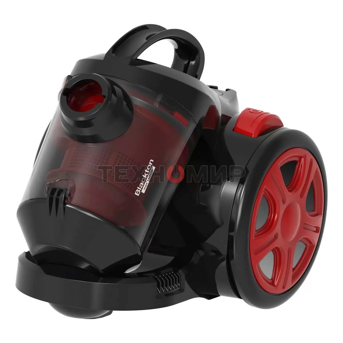 Пылесос Blackton Bt VC1802B серый/красный, 350 Вт, сухая уборка, пылесборник контейнер 2 л