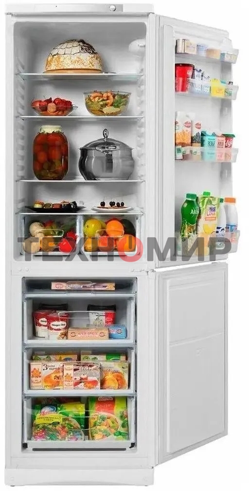 Холодильник Indesit ES 20 A белый двухкамерный 233/108л морозилка снизу