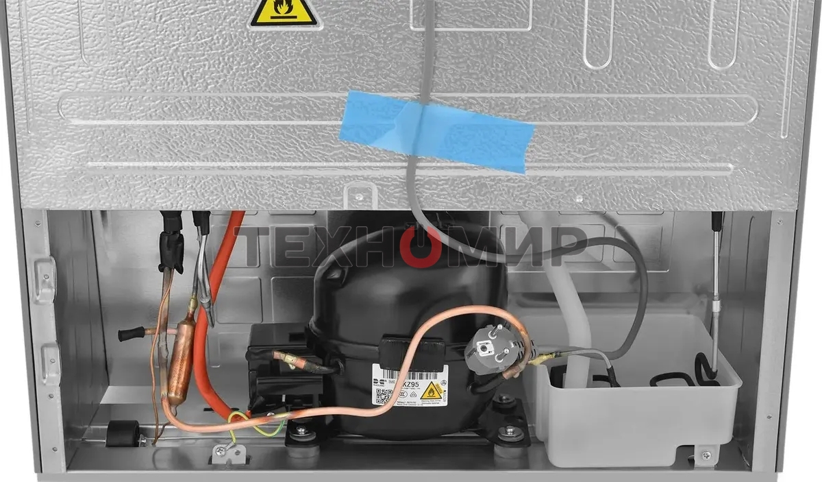 Холодильник Haier CEF537ASD серебристый двухкамерный 263/105 л морозилка снизу, No Frost