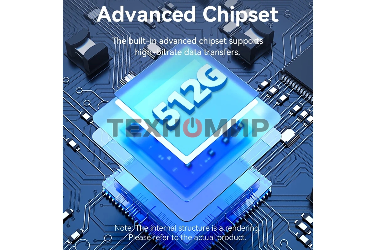 Кард-ридер Vention CLMH0/серый/OTG USB 2.0 CM/MicroSD/USB Type-C/металл