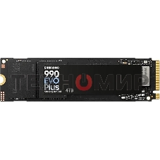 Накопитель SSD Samsung 990 EVO Plus, 4 ТБ, M.2 2280, PCIe 4.0 x4, NVMe 2.0, R/W 7250/6300