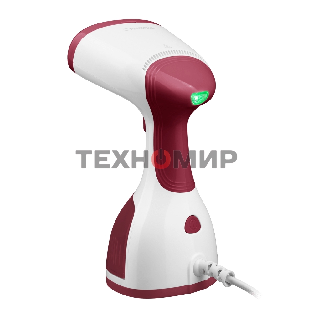 Отпариватель Maunfeld MF-1131RD красный, 1000 Вт, 25 г/мин, 260 мл