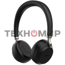 Гарнитура беспроводная Yealink BH72 Lite UC Black USB-C, Bluetooth, HD, пров.зарядка, шумодав, черная (BH72 Lite UC Black USB-C)
