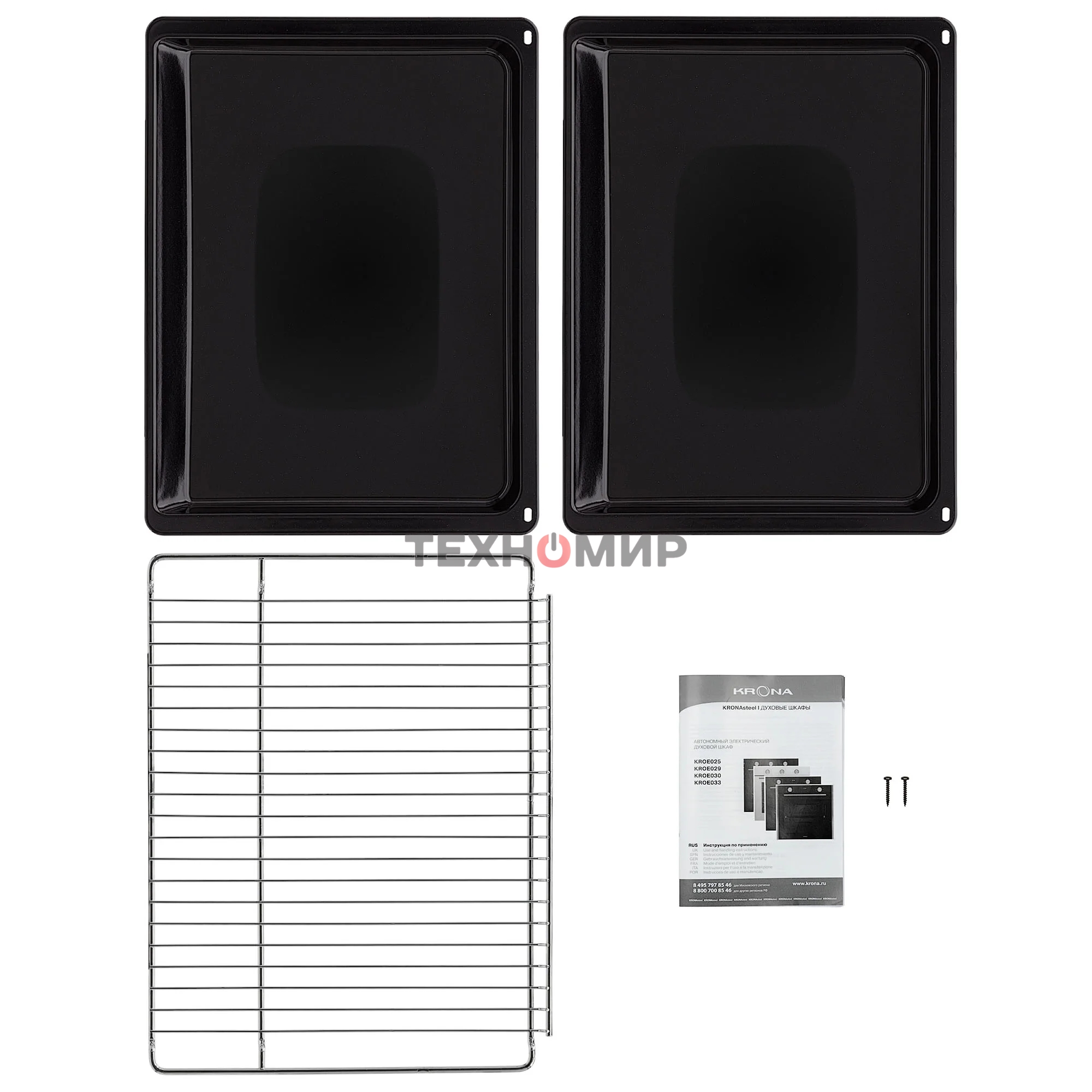 Духовой шкаф электрический Krona BIRNE 60 WH белый