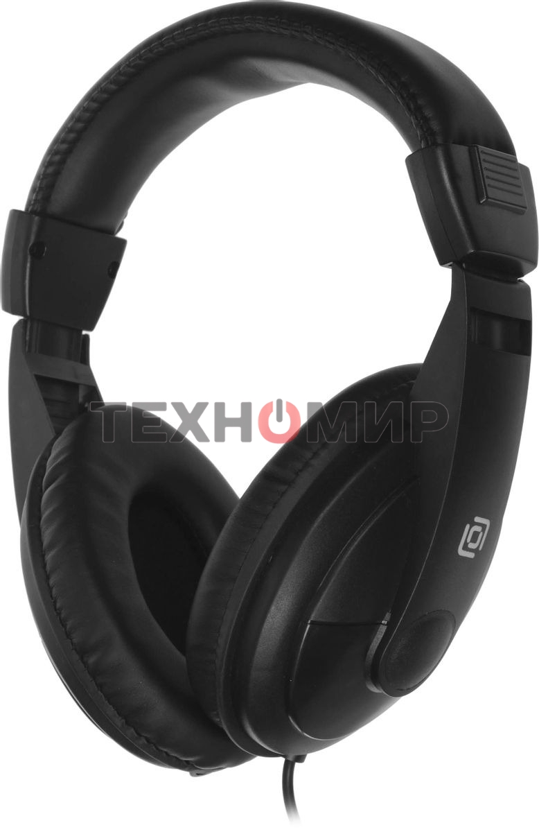 Наушники мониторные Oklick HP-M211V 1.8м черный проводные (оголовье)