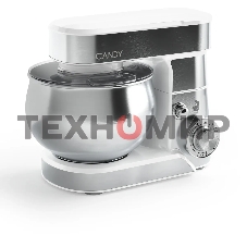 Миксер планетарный Candy CM-501 900Вт серебристый/белый