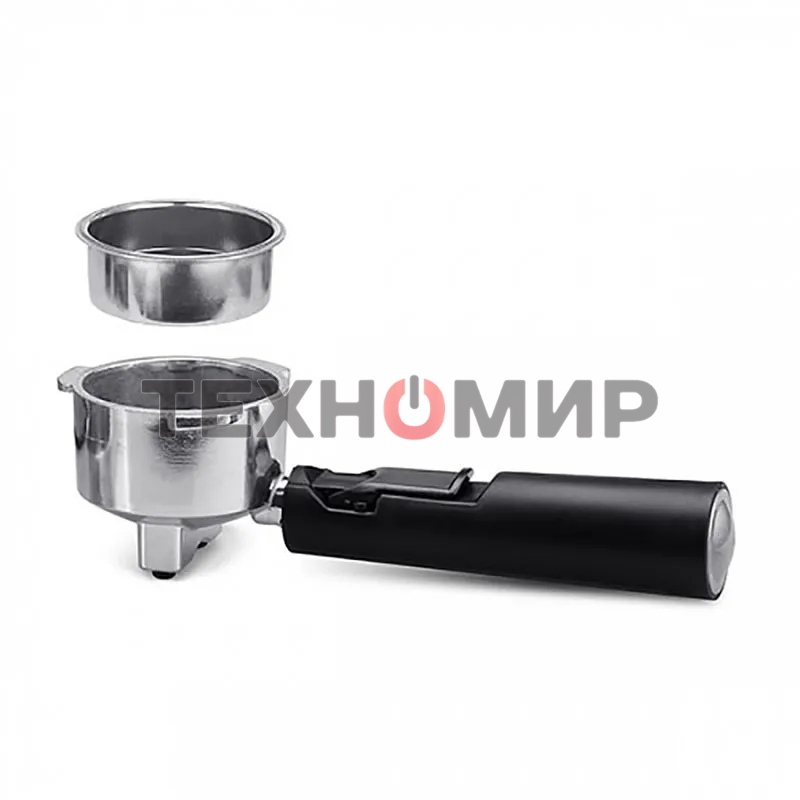 Кофеварка рожковая BQ CM1006 черный-стальной, исп. кофе - молотый, 1,5 л, 850 Вт, 15 бар