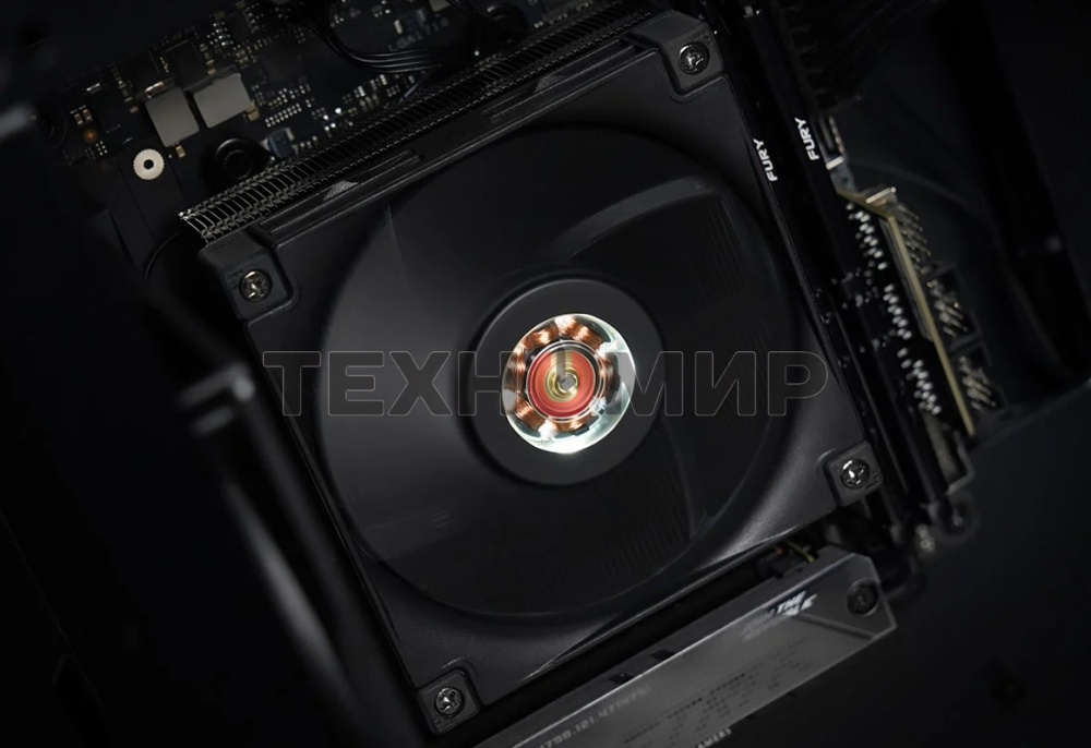 Кулер для процессора DEEPCOOL AN400 черный 92мм алюминий+медь 2900rpm 31db 4-pin 150W 52,5мм