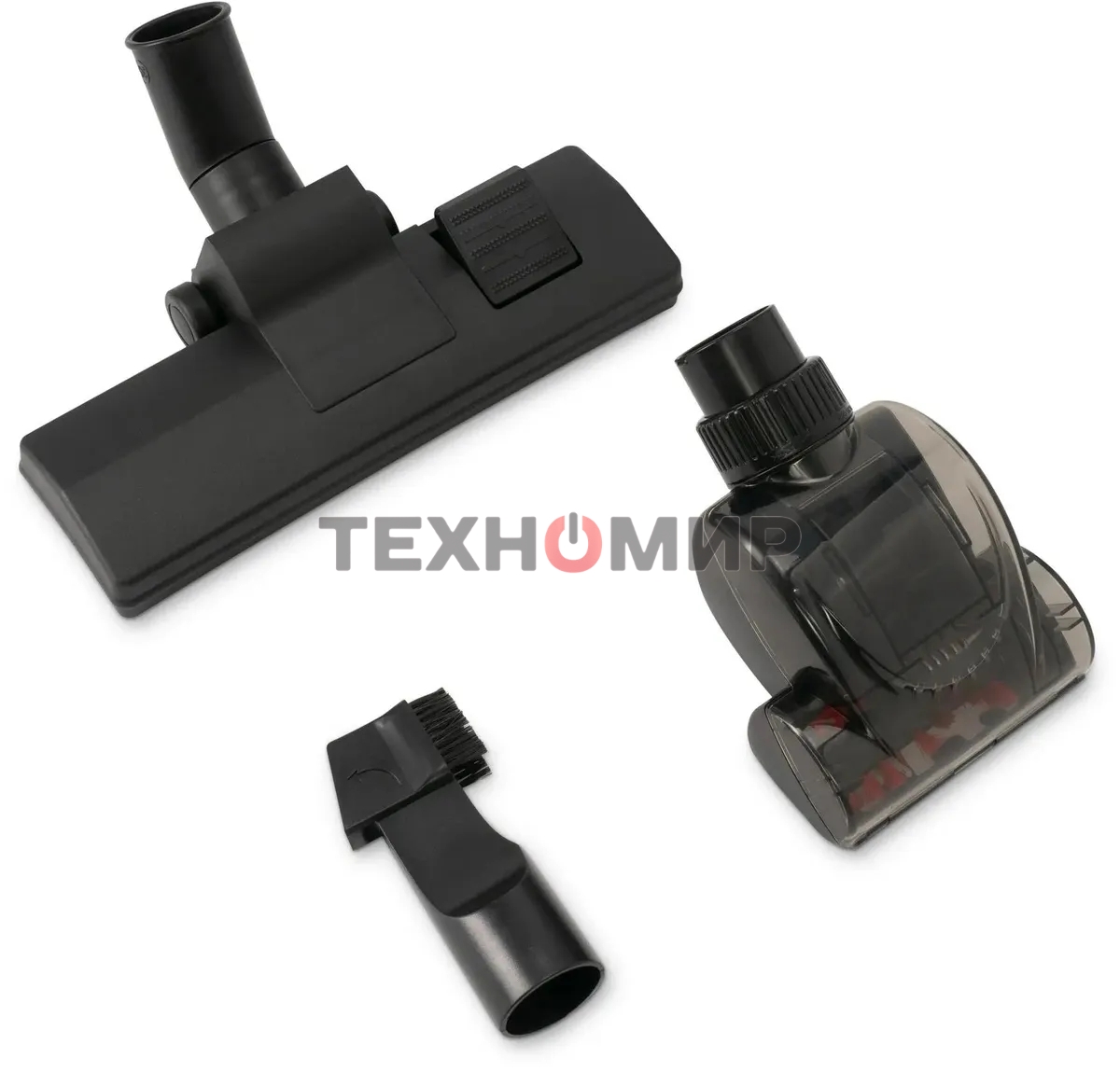 Пылесос Hyundai HYV-C3370 белый/красный, 380/2400 Вт, уборка сухая, пылесборник контейнер 3.5 л