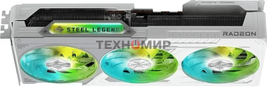 Видеокарта ASRock Radeon RX 9070 XT Steel Legend 16GB RX 9070XT, HDMI, DP*3, 16G, D6