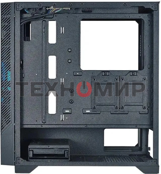 Компьютерный корпус Azza Eclipse черный без БП ATX 9x120мм 5x140мм 2xUSB 2.0 1xUSB 3.0 audio bott PSU