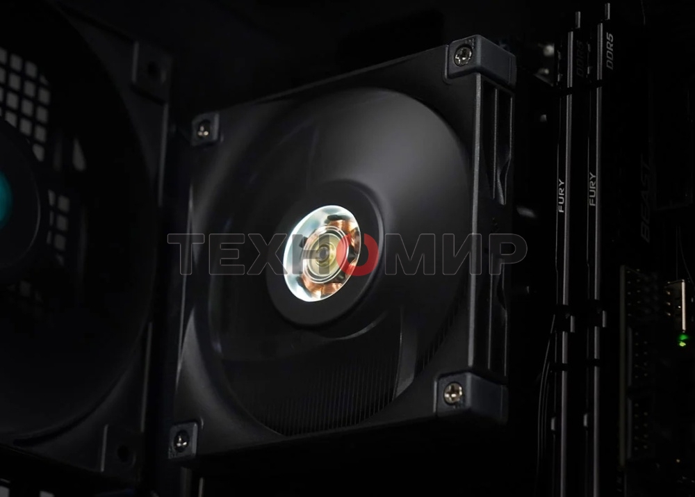 Кулер для процессора DEEPCOOL AN400 черный 92мм алюминий+медь 2900rpm 31db 4-pin 150W 52,5мм