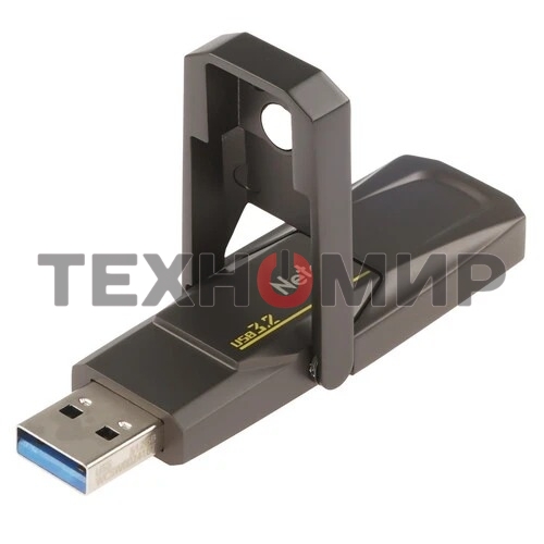 Флешка USB Netac US5 (NT03US5C-512G-32TA), 512Gb, USB 3.2/TypeC, R/W 550/500, черный