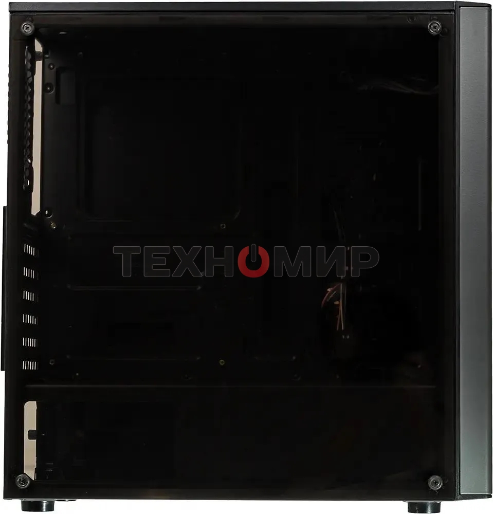 Компьютерный корпус Accord JP-VI черный без БП ATX 2xUSB 2.0 1xUSB 3.0 audio bott PSU