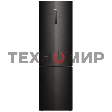 Холодильник Haier C4F740CBXGU1 черный двухкамерный 286/115л морозилка снизу, No Frost