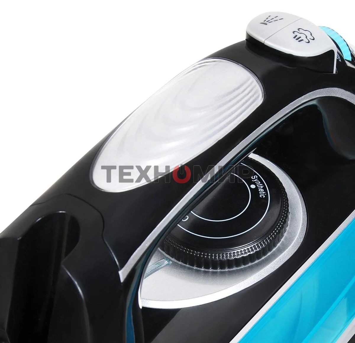 Утюг Hyundai H-SI01336 2800 Вт черный/голубой