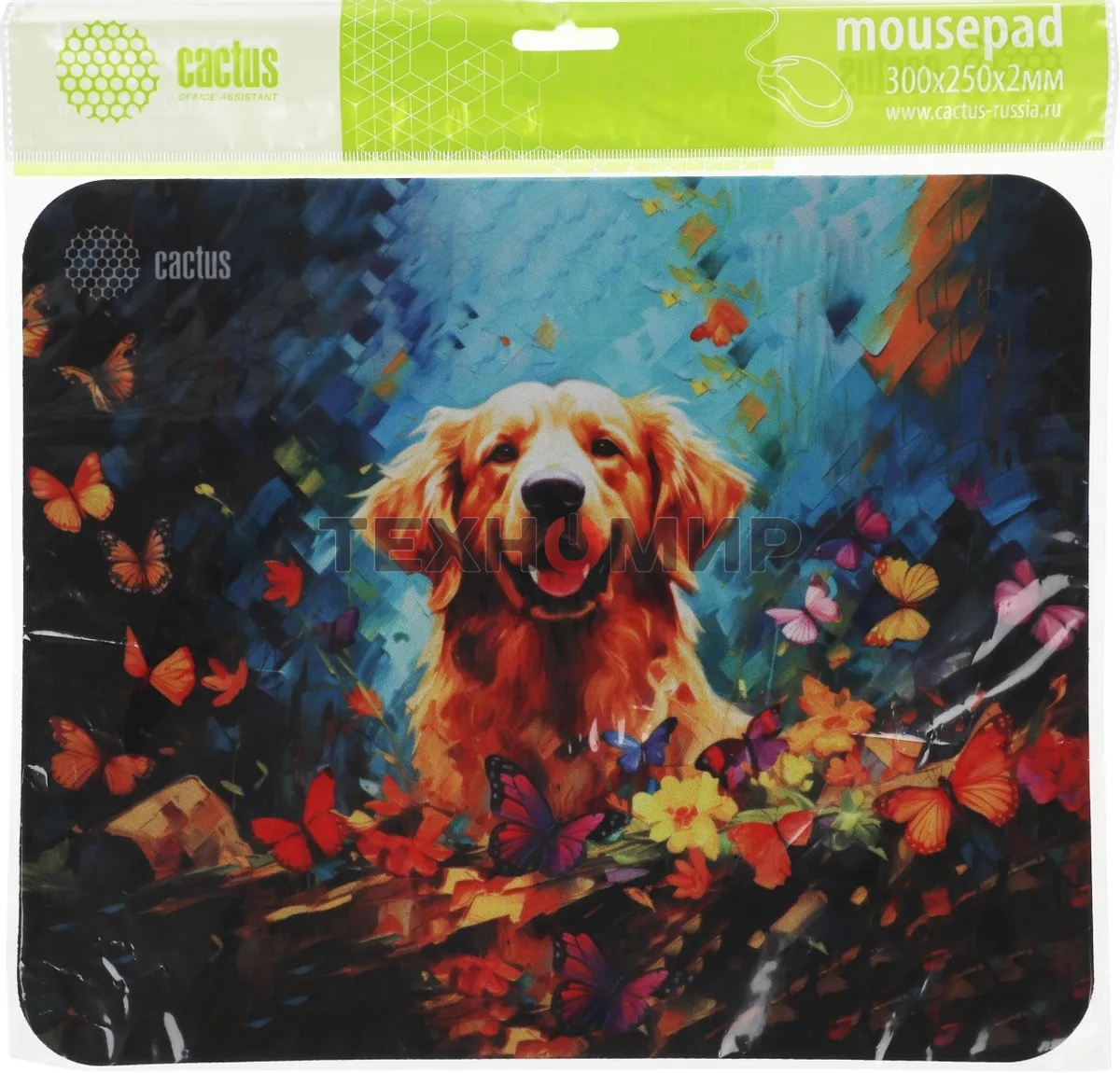 Коврик для мыши Cactus Dog 300x250x3мм (CS-MP-D16M)