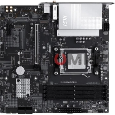 Материнская плата MSI PRO B840M-P WIFI6E, AM5, AMD B840, 4xDDR5, 4xSATA, 2xM.2, 1xPCIe 4.0 x16, 1xPCIe 3.0 x1, 1xHDMI, 1x2.5Gb LAN, Wi-Fi 6E, Bluetooth 5.3, 1xUSB-C 10Gbps, 1xUSB-A 10Gbps, 2xUSB-A 5Gbps, 4xUSB-A 2.0, 3x3.5 мм, 7.1, mATX