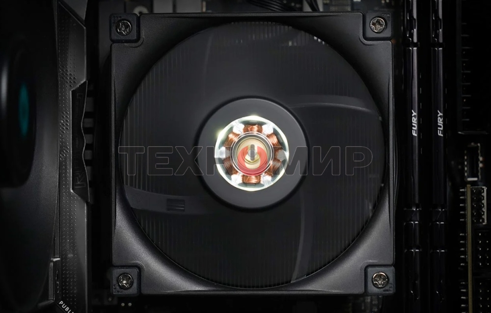 Кулер для процессора DEEPCOOL AN400 черный 92мм алюминий+медь 2900rpm 31db 4-pin 150W 52,5мм