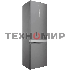 Холодильник Hotpoint HT 7201I MX O3 нержавеющая сталь двухкамерный 239/83 л морозилка снизу, No Frost