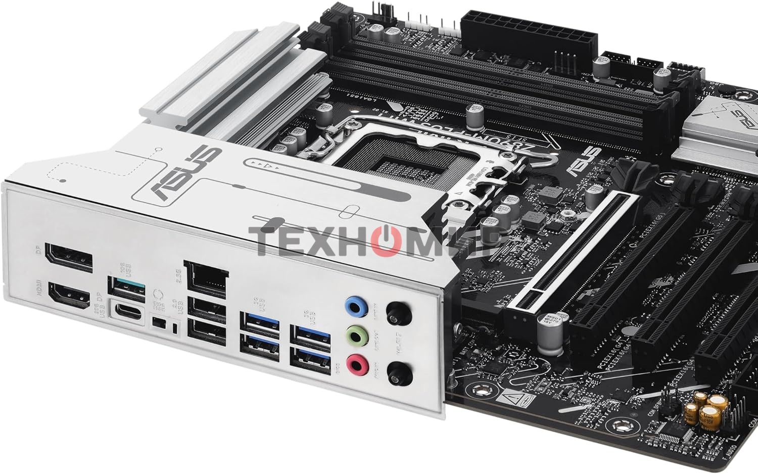 Материнская плата ASUS PRIME Z890M-PLUS WIFI, LGA 1851, Intel Z890, 4xDDR5, 6xSATA, 3xM.2, 1xPCIe 5.0 x16, 1xPCIe 4.0 x4, 2xPCIe 4.0 x1, 1xHDMI, 1xDP, 1x2.5Gb LAN, 2xUSB-A 2.0, 4xUSB-A 3.2 Gen 1, 1xUSB-A 3.2 Gen 2, 1xUSB-C 3.2 Gen 2x2, 3x3.5 мм, 7.1, mATX