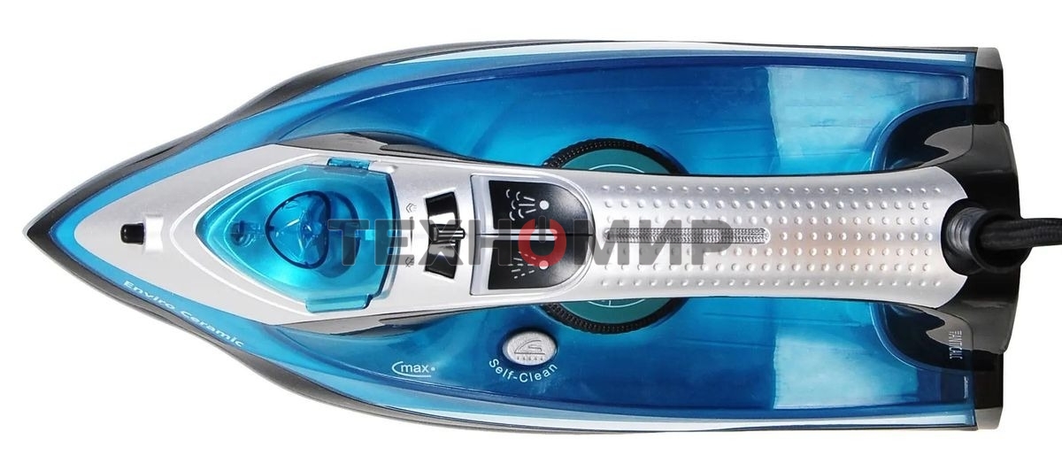 Утюг Hyundai H-SI01336 2800 Вт черный/голубой