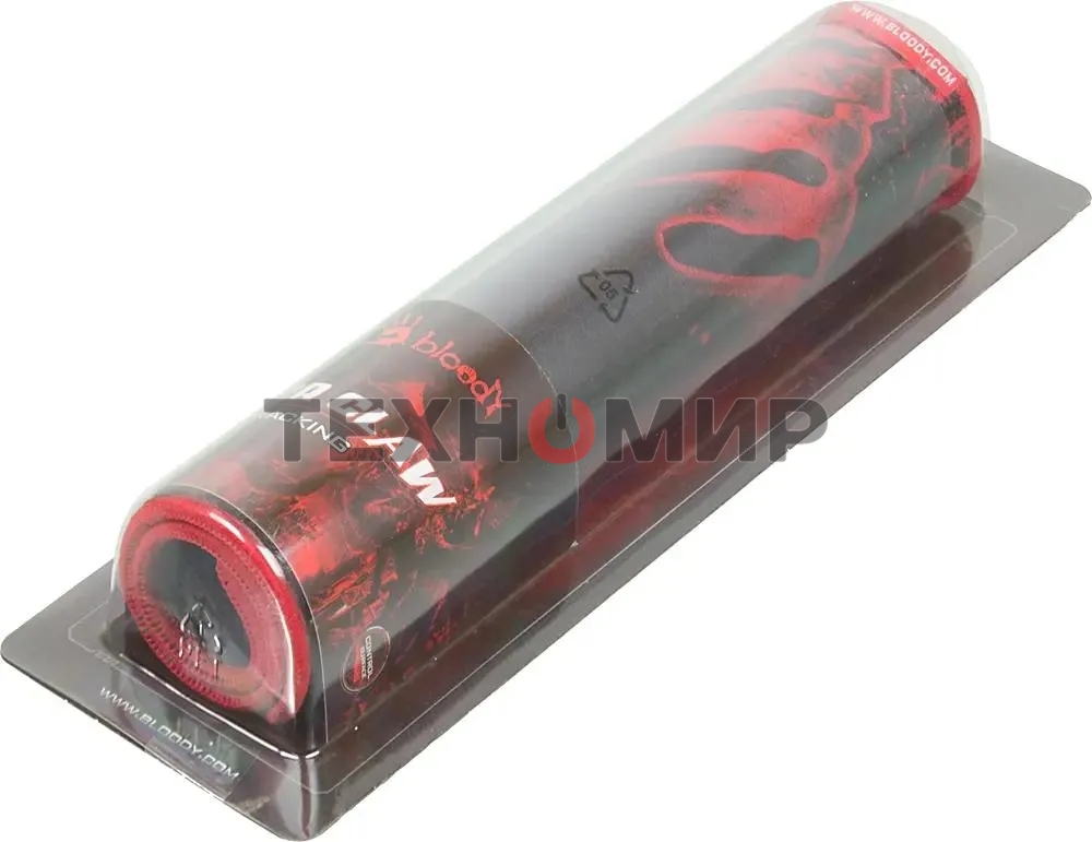 Коврик для мыши A4Tech Bloody B-081 черный/рисунок