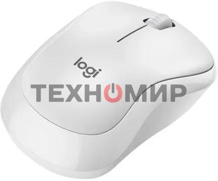 Мышь беспроводная Logitech M240 SILENT белый, 4000 dpi, Bluetooth, кнопки - 3